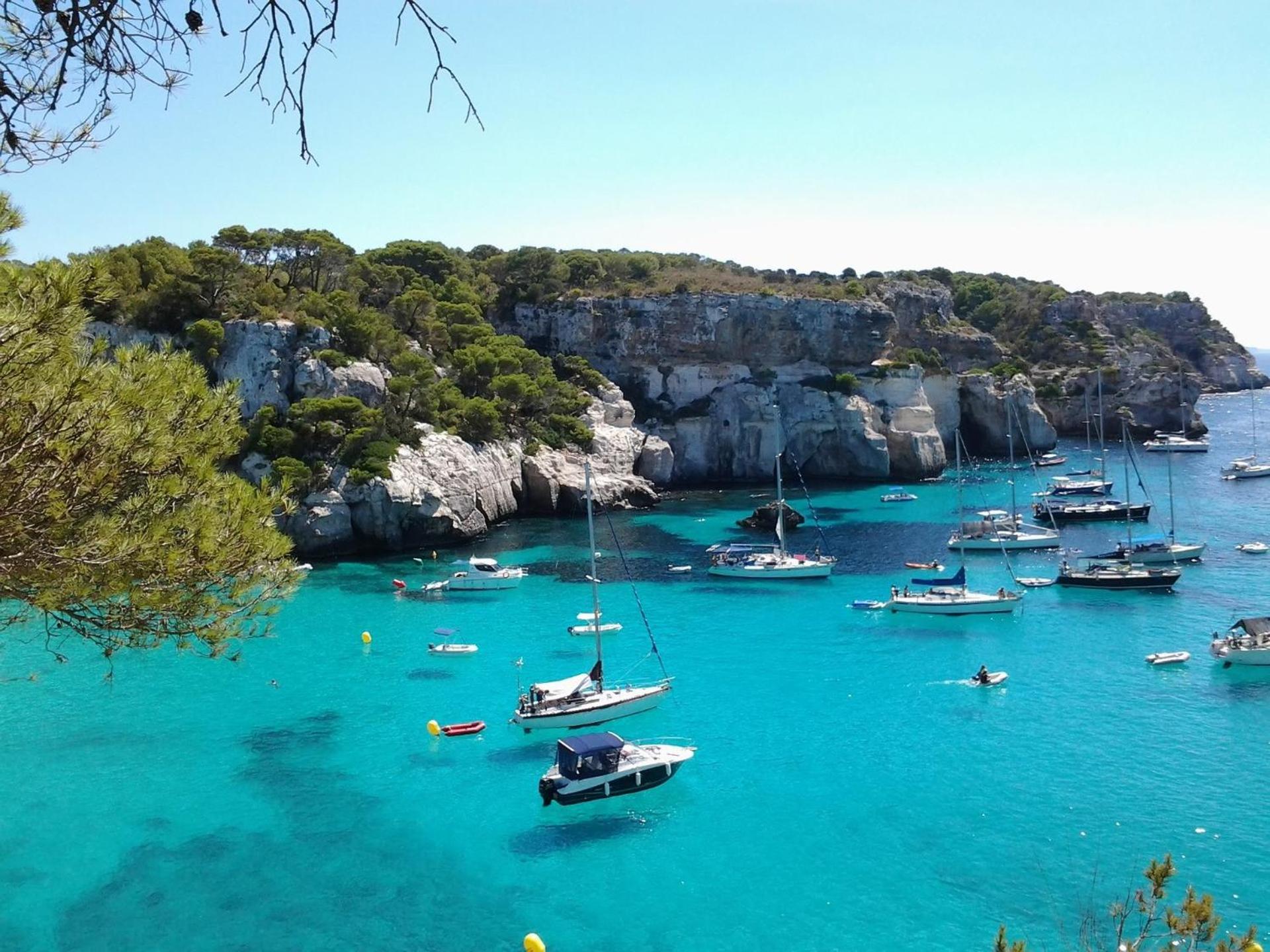 Villa Violeta By Sonne Villas Cala Galdana  Bagian luar foto